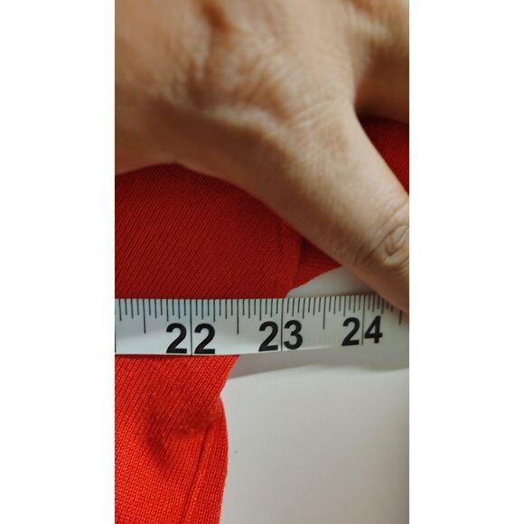 89th & Madison Crewneck Drop Shoulder Dark Coral Pullover‎ - Picture 6 of 7